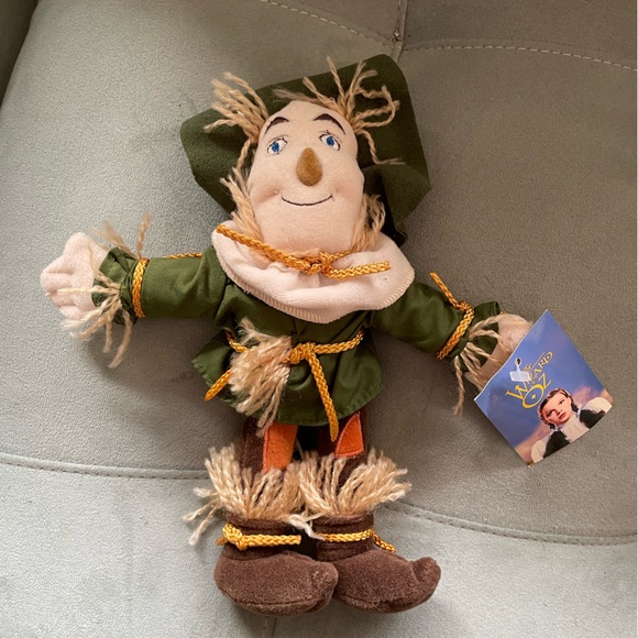 7 Wizard of Oz Wicked Plush Stuffed Dolls NWT Scarecrow Lion Witch Toto Monkey - Picture 11 of 16